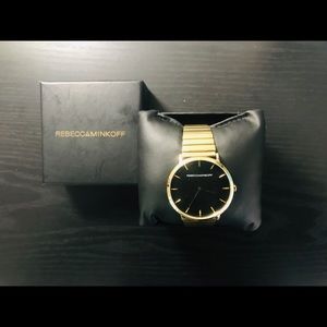 Rebecca Minkoff Major Gold Watch, 35mm Case
